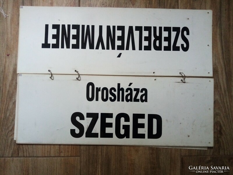 20 Pcs. Old mav, railway board passenger information direction sign