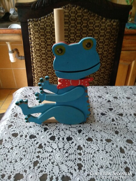 Cute frog paper towel holder, frog pattern, negotiable