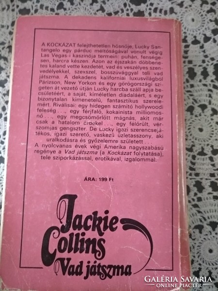 Jackie Collins: Vad játszma, Alkudható
