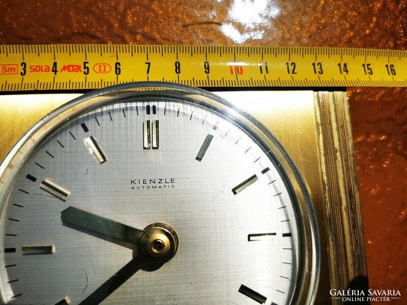 Retro copper kienzle table clock