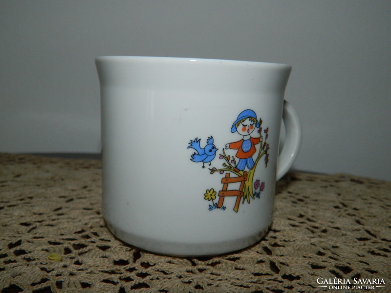 Rare zsolnay fairy tale mug