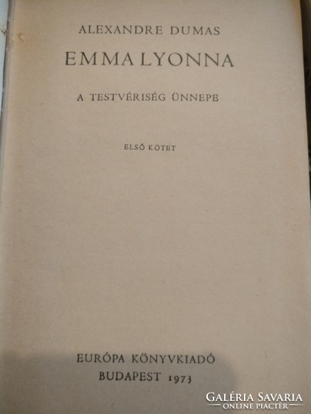 Dumas: Emma Lyonna, ajánljon!