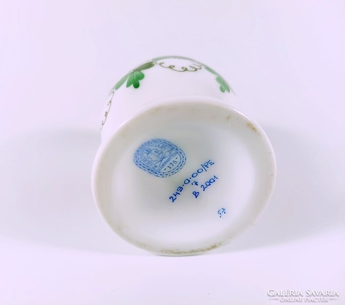 HERENDI, PETREZSELYEM PERSIL (PE) MINTÁS SÓSZÓRÓ ÉS BORSSZÓRÓ, KÉZZEL FESTETT PORCELÁN (BT059)