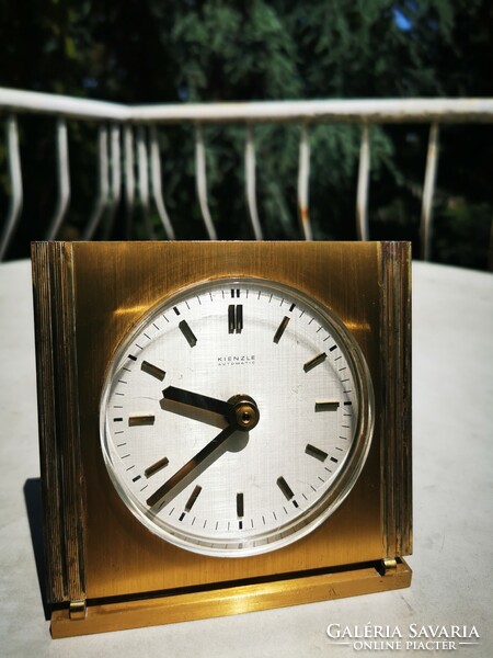 Retro copper kienzle table clock