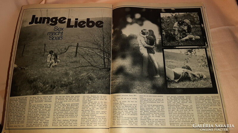 FEIGENBLATT erotikus magazin a 70-es évek Németországából - No8
