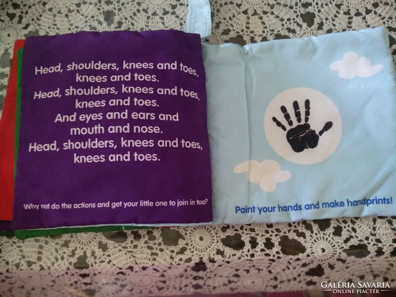 The magic book, baby book, English, develops touch, negotiable