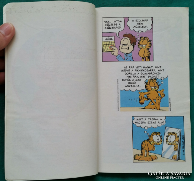 Jim Davis: Nagy has - nagy élvezet - SZÍNES KÉPREGÉNY - Zseb-Garfield 94.