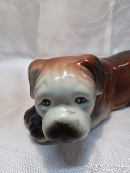Amerikai Bulldog  porcelán kutya