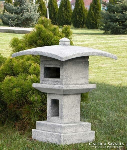 Extra minimal rare large 80cm garden building stone lamp garden pond pagoda artificial stone sculpture