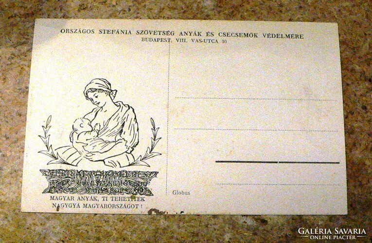 National Stefania Association for the Protection of Mothers and Babies postcard