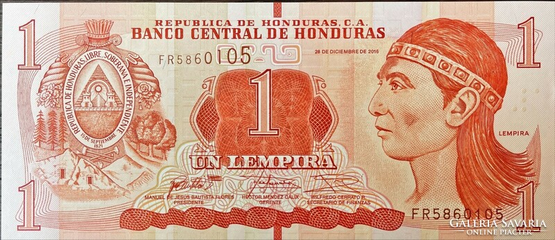 1 Hondurasi Lempira (UNC)