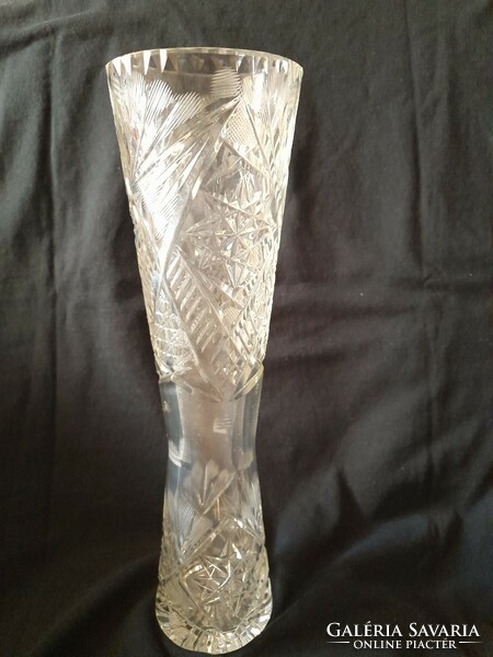 High polished vase with a nice pattern 1116 grams