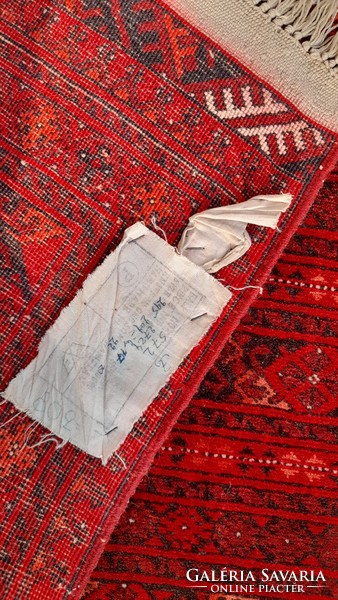 Kézi csomózású, afgán perzsaszőnyeg, 3 x 2 méter