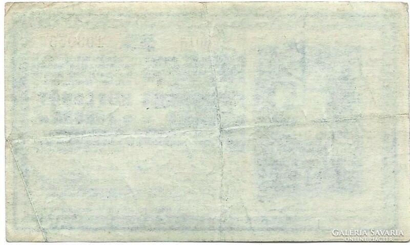 25 korona 1918 nagy betűs sorszám sima hátlap 2.