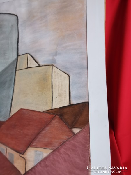 Bauhaus pasztell 1965(Vajda Lajos stílusàban)