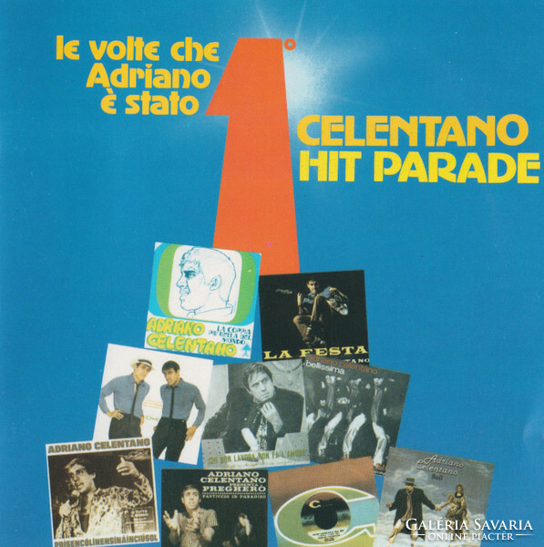 Celentano Hit Parade bakelit lemez