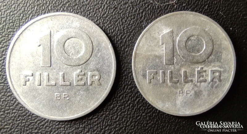 10 Filler 1969; 1970 bp.