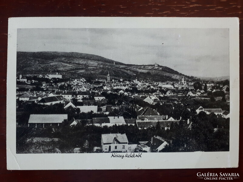 Kőszeg keletről -  futott képeslap 1941