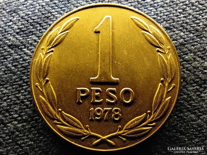 Chile Köztársaság (1818-) 1 peso 1978 So (id67717)
