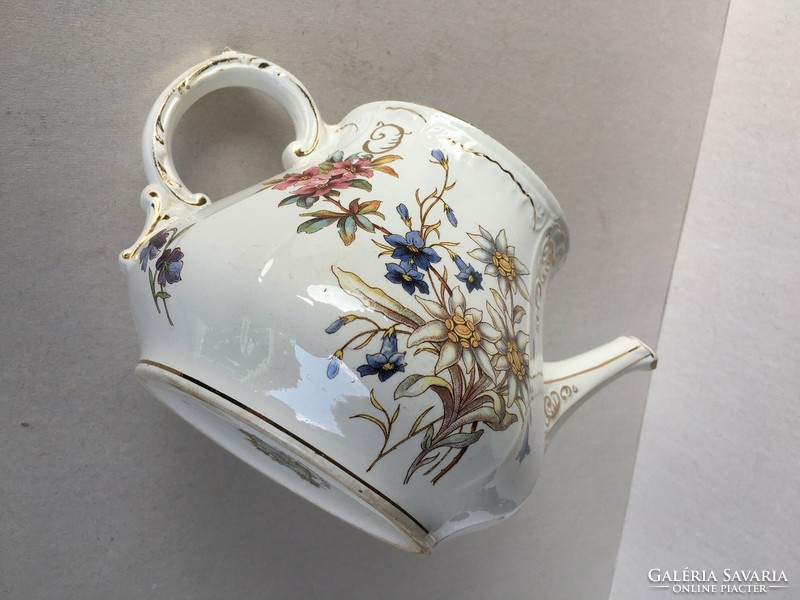 Sarreguemines righi teapot without lid