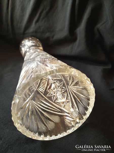 High polished vase with a nice pattern 1116 grams