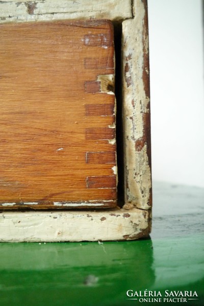 Antik MEZ Progress fiókos szekrény rövidárus szekrényke Mezvater szatócsbolti