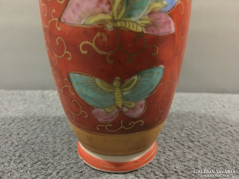 Antique marked oriental mini vase!! 9X5.5 cm !!