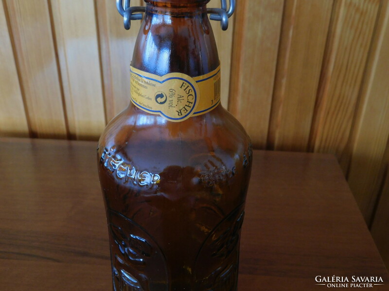 Decorative fischer beer bottle
