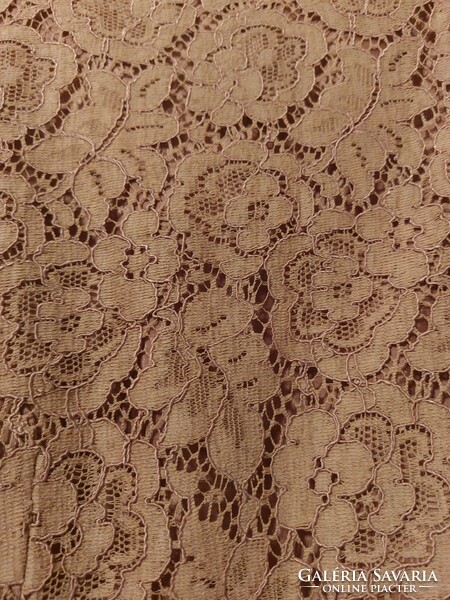 Gyönyörű USA vintage csipke-szatén koktélruha