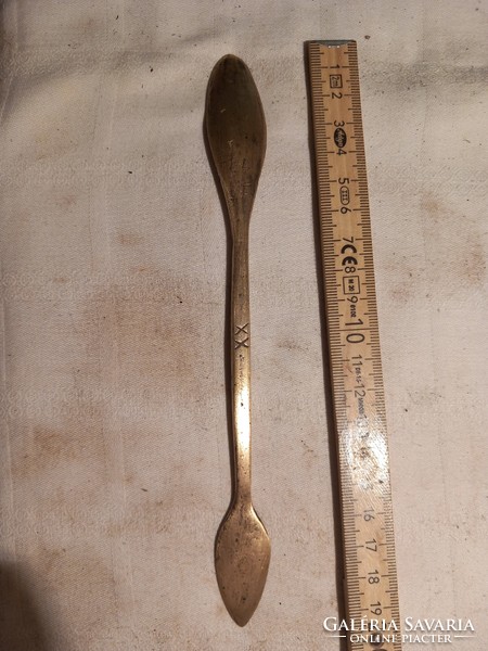 Old copper sculptor or casting tool