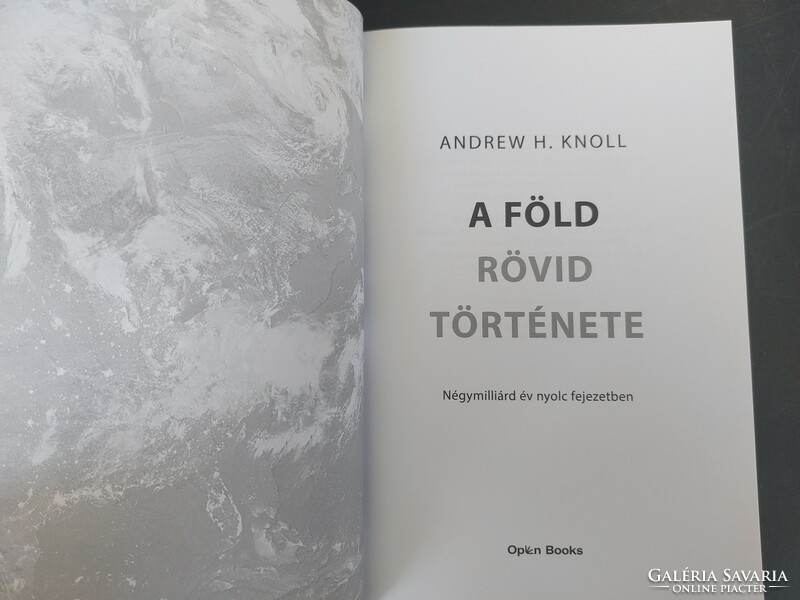 ﻿﻿Andrew H. Knoll:A Föld rövid története .2500.-.Ft