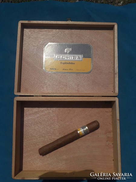 Cohiba cigar box, + 1 cigar / espléndidos.