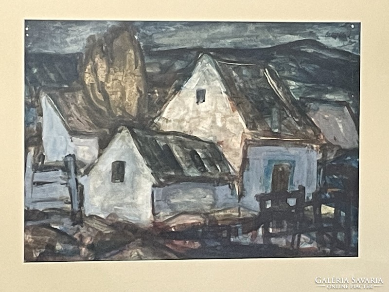 László Stojka - village houses