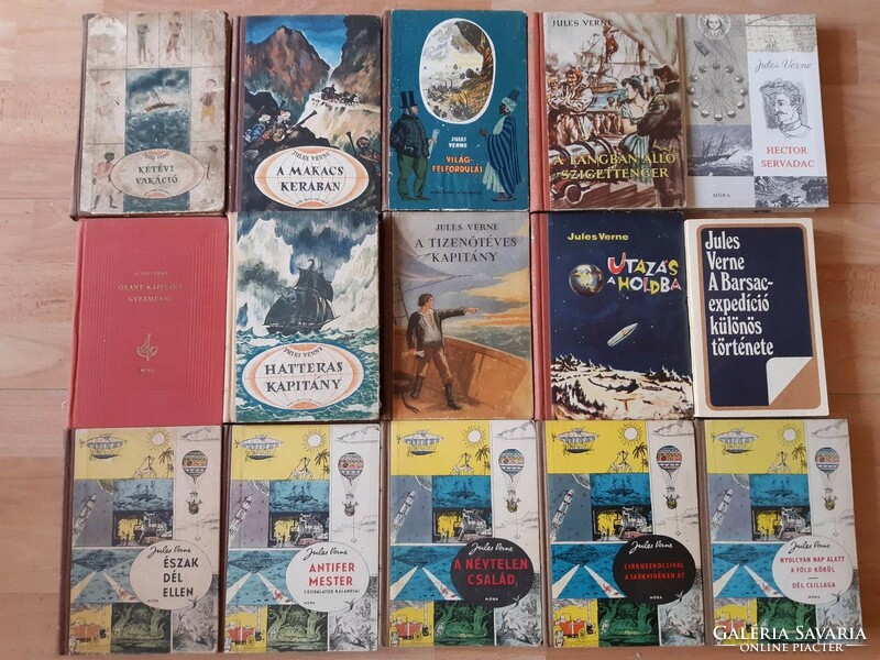 Jules Verne könyvek