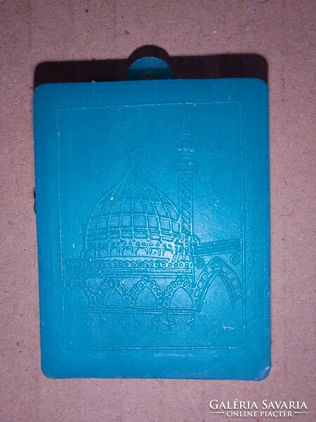 Régi mikro könyv, Korán, műanyag tokkal  (Akár INGYENES szállítással)