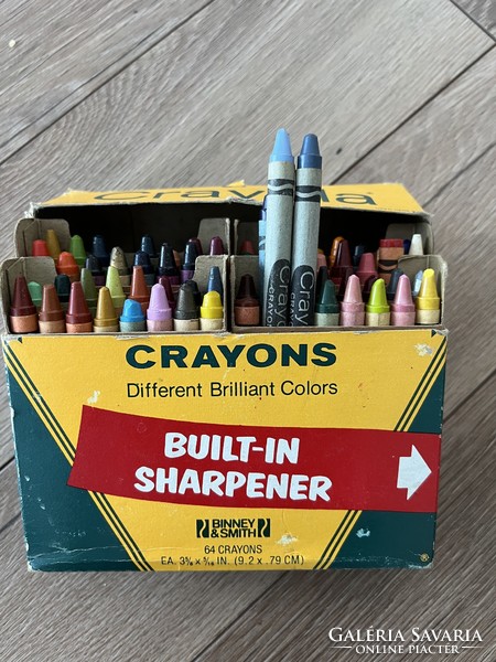 Crayola 64 darabos zsírméta készlet Amerikából