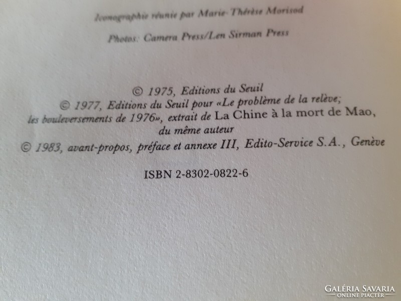 Francia nyelvű könyvek  Mao Tsétoung, Lyautey l'Africain, Raspoutine,