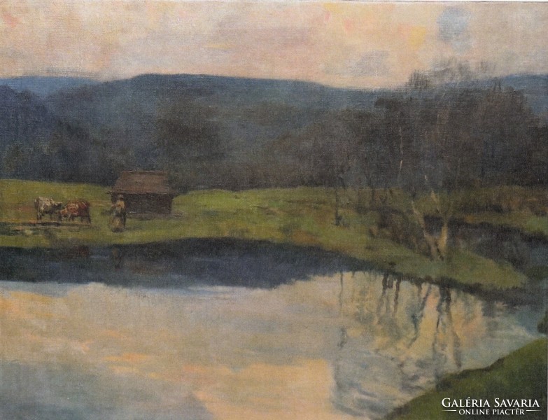 Géza Zórád (1890-1959): Transylvanian landscape