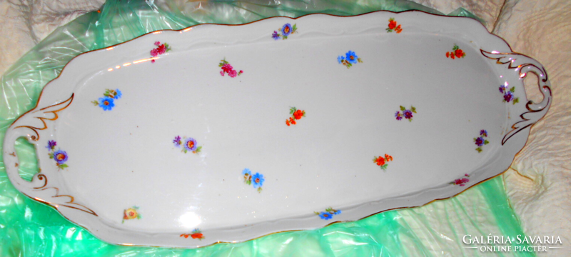 Antique drasche porcelain sandwich bowl 45 cm x 16 cm