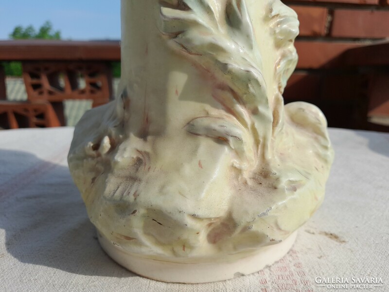 Royal dux art nouveau porcelain faience vase