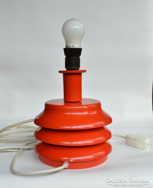 Electrometal retro table lamp.