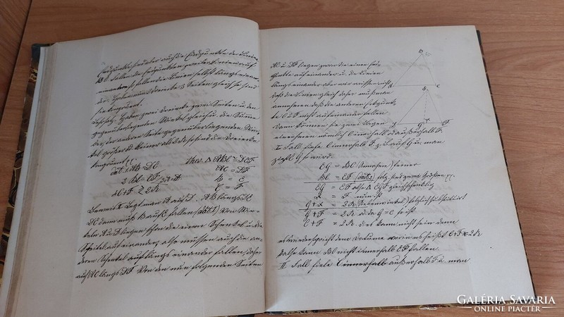 (K) old note 1864-1865 mathematics