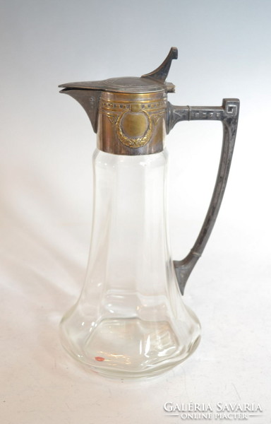 A decorative carafe