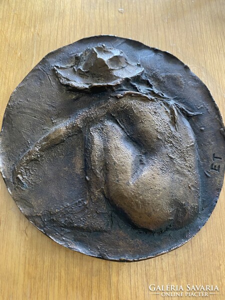 Eskulits Tamás : Erotikus Bronz Relief