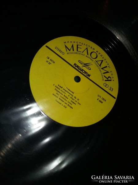 Régi Csajkovszkij / Karajan Bécsi szimf. b-moll bakelit LP nagylemez szép állapotban a képek szerint