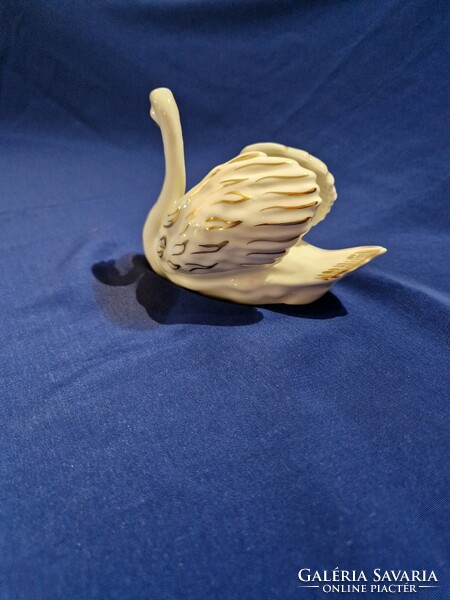 Drasche swan with gold decoration