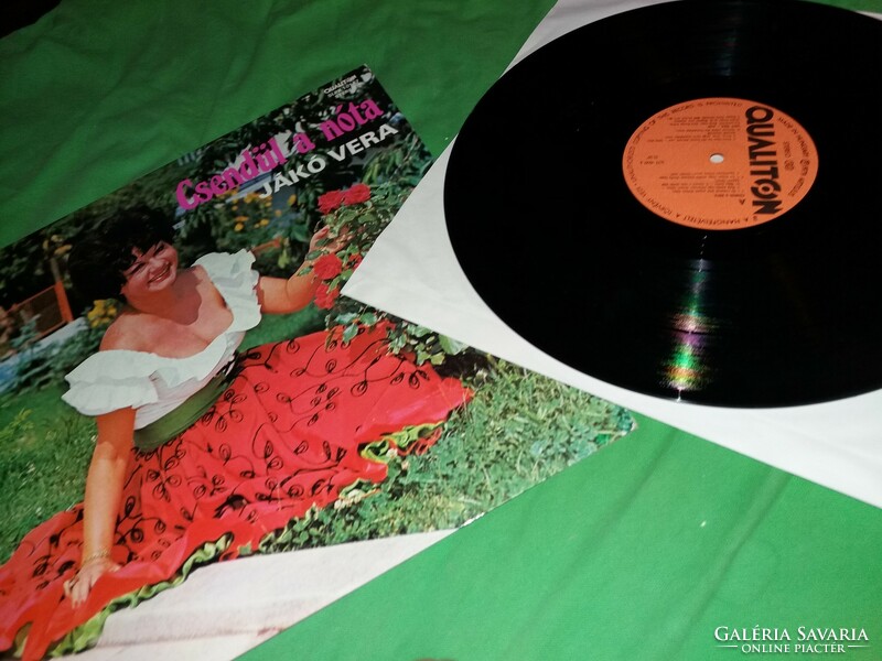 Régi MAGYAR nóták JÁKÓ VERA 1979. zene bakelit LP nagylemez szép állapotban a képek szerint