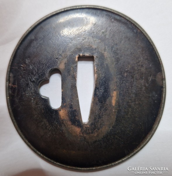 #5 Tsuba - Japanese hand guard (edo period)