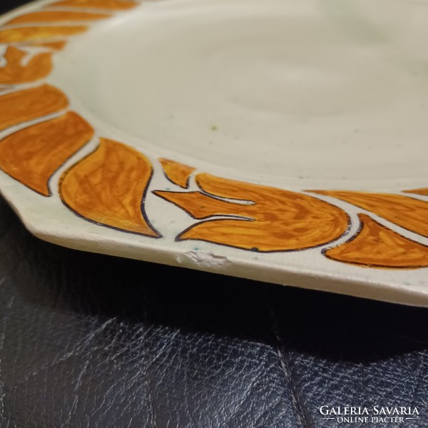 Ceramic plate from éva kun ceramicist - 30.5 cm in diameter