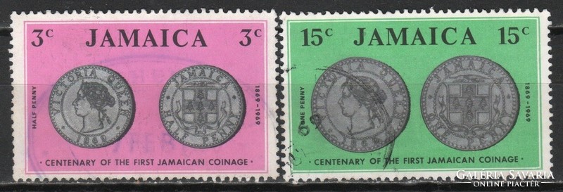 Jamaica 0028 mi 297-298 0.80 euros